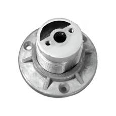 SPOT 25, úchyt do panelu guľatý s priechodkou pre kábel, mat chróm