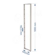 BIGSHOP rám, 442 x 1850 x 182,5 mm, antracit