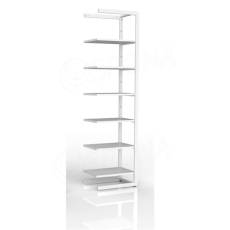 BIGSHOP KIT 05EA, 622 x 442 x 2400 x 365 mm, matná biela