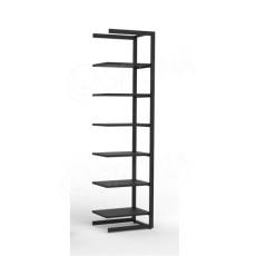 BIGSHOP KIT 05EA, 622 x 442 x 2400 x 365 mm, matná čierna