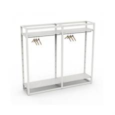 BIGSHOP KIT 07A, 672 x 442 x 1850 x 182,5 mm, matná biela