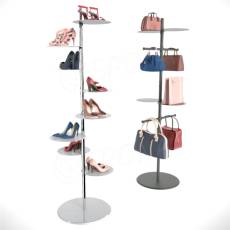 ROUND, stojka samostojná, výška 1920 mm, antracit