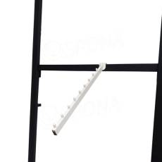 SUSPANCE, vodopád, 10 kolíčkov, dĺžka 400 mm, sklon 25°, biely