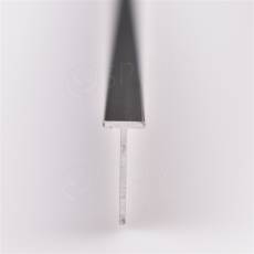 SLAT profil, medziprofil k panelom, dĺžka 250 cm, hliník, čierna matná