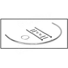 Prezliekacia kabínka, typ 800, 980 x 980 mm, chróm