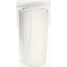 Prezliekacia kabínka, typ 800, 980 x 980 mm, chróm