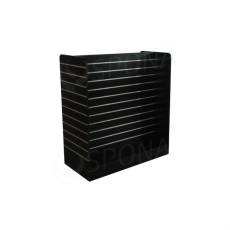 Gondola H 12/13, obojstranný SLAT, 120 x 135 cm, čierna