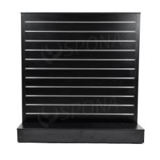 Gondola typ I 135, SLAT panel, 128 x 60 x 137 cm, čierna