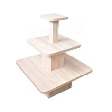 Gondola stredová, pyramída P 09/12, boky 90 cm, výška 117 cm, bardolino