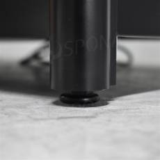 Vitrína Vitro-Al 101, 100x40x198 cm, čierna