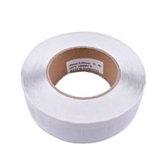 Papierové bezpečnostné etikety s čiarovým kódom, 40 x 40 mm, 8,2 MHz, 1000 ks