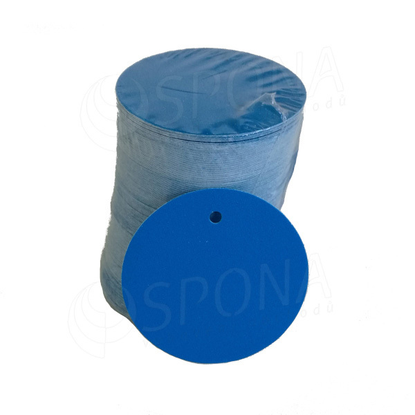 Papierové visačky DREAMER priemer 45 mm, modré, 180 ks
