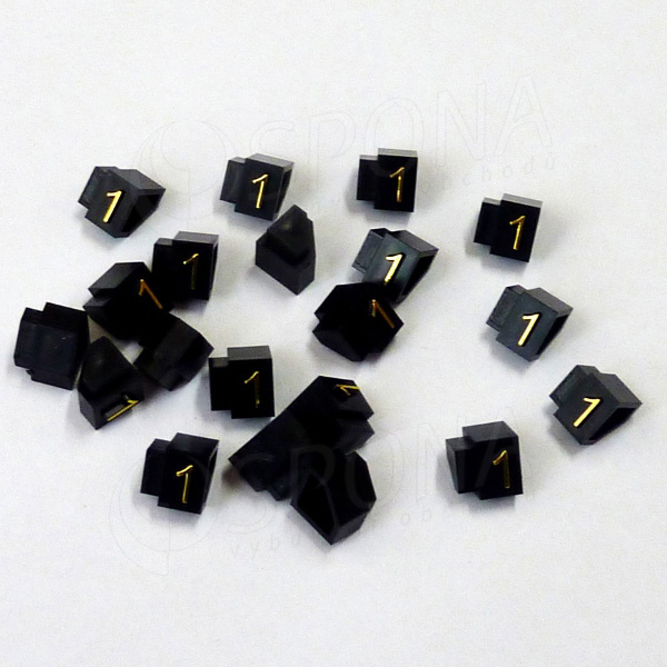 Cenovky Q 3D, 6 x 9 mm, náhradné číslo