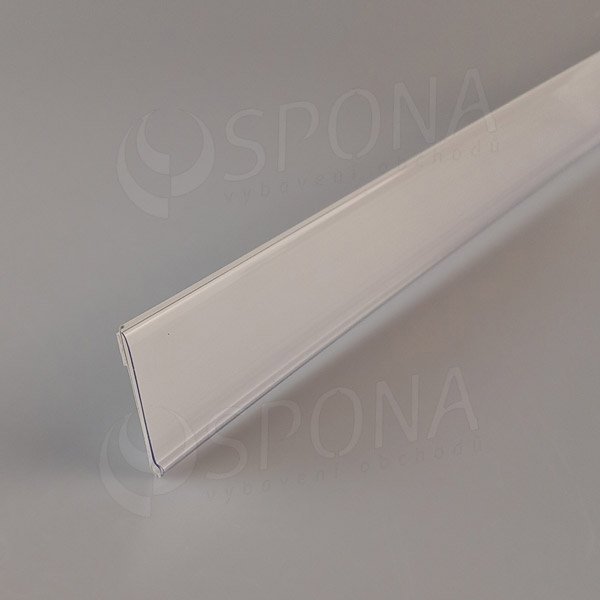 Cenovková lišta samolepiaca, 40 x 1500 mm, biele pozadie