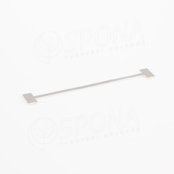 Držiak cenovky samolepiaci WOBBLER, 150 mm, hliník