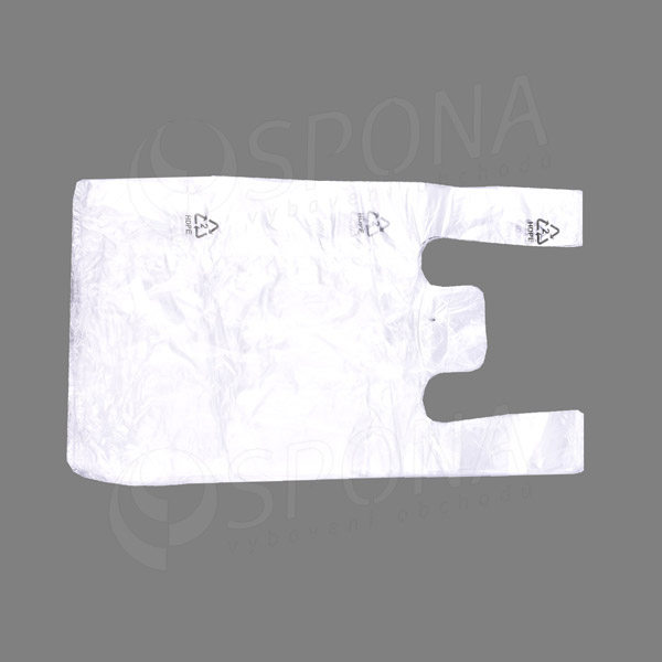 Mikroténová taška HDPE, nosnosť 3 kg, 23 x 39 cm, transparentná, 100 ks