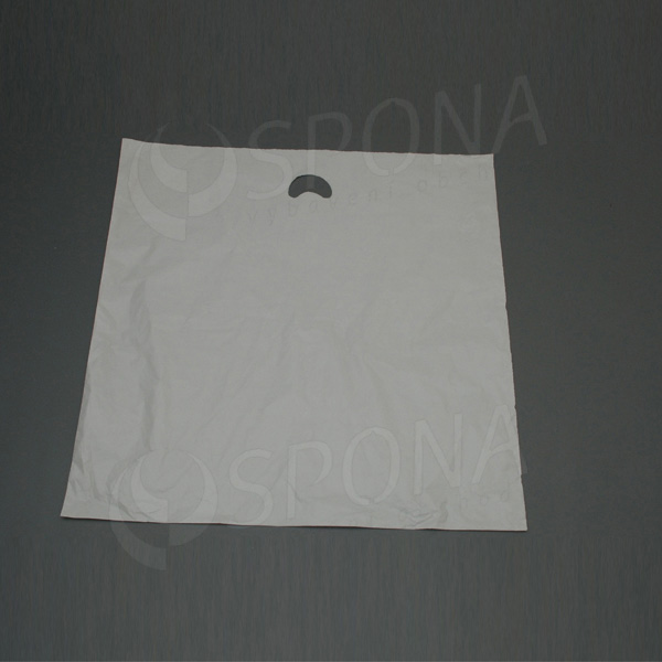 Igelitová taška MDPE, 60 x 60 cm, biela