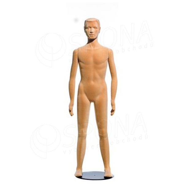 Figurína detská FLEXIBLE 15 rokov, chlapec, prelis, telová, flok, bez podstavca