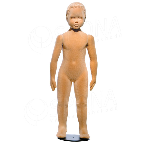 Figurína detská FLEXIBLE 4-5 rokov, prelis, telová, flok, bez podstavca