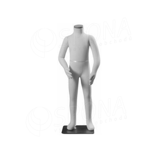 Figurína detská SOFTY 04, 4 roky, vrátane hlavy, dreveného a kovového podstavca