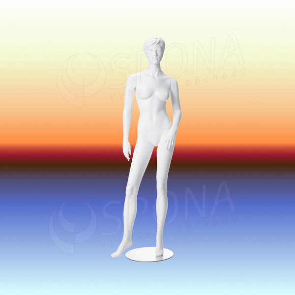 Figurína dámska LIZ 01, prelis, biela matná