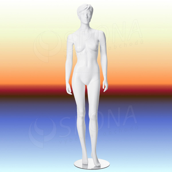 Figurína dámska LIZ 02, prelis, biela matná