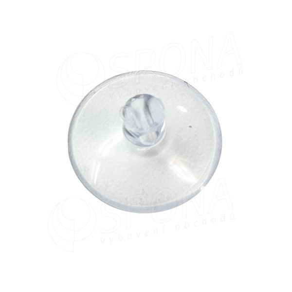 Prísavka pre uchytenie sklenených políc 20/5 mm, transparentná