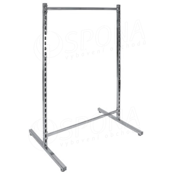 Stojan 1041N na obuv obojstranný, výška 145 cm, chróm
