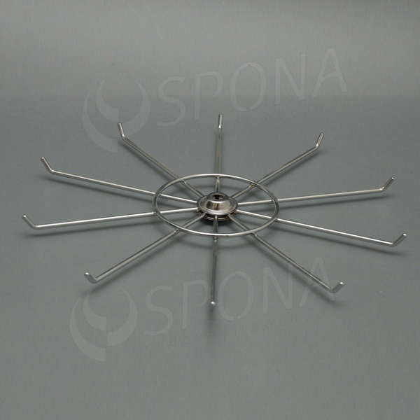 Stojanček na stôl - kolotoč malý 220 mm, chróm