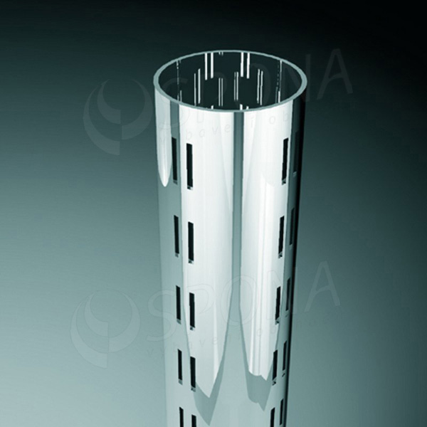 ROTO stojina priemer 60 mm, 2373 mm, 4 x 4 mm, chróm