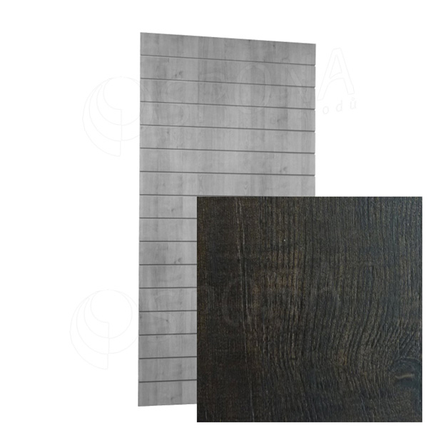 SLAT ARK drážkový panel 120 x 240 cm, 15 drážok, rozstup 15 cm, bez insertov, antik 3D