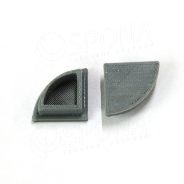 SLAT upchávka pre rohový spoj 312, šedá