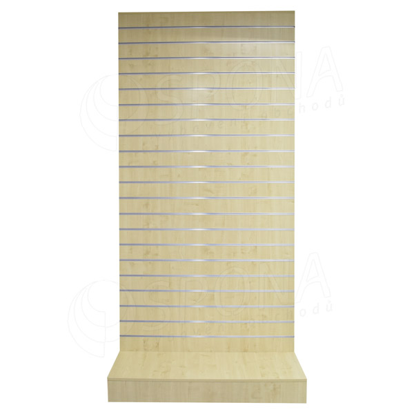 Gondola typ L, SLAT panel, 120 x 50 x 240 cm, javor