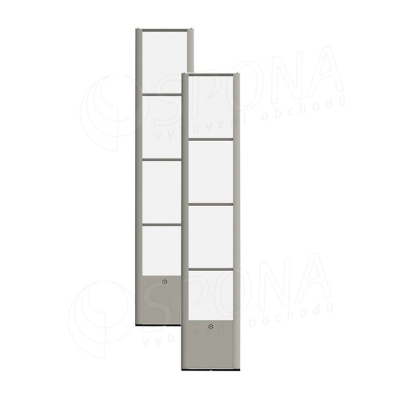 Bezpečnostný detektor DUAL PLEXI - 300, 8,2 MHz, vrátane zdroja