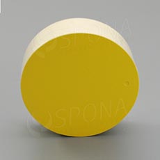 Papierové visačky DREAMER priemer 80 mm, žlté, 80 ks