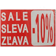 Papierový banner, SKONTO 500 x 350 mm, 