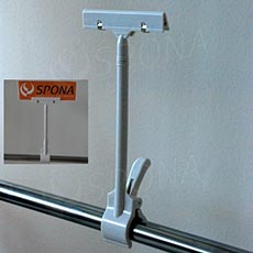 Cenovkový systém MEMO, predĺžený clip XL s prstom, štipec do max. priemeru 32 mm