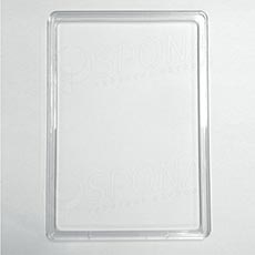 Plastový rámček na plagáty, typ 100, formát A4, 210 x 297 mm, hrúbka 11 mm, číry
