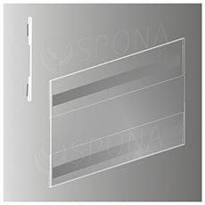 Magnetické plagátové vrecko typ C horizontálne, formát A4, antireflexné PVC