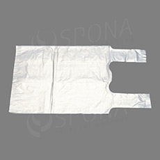 Mikroténové tašky HDPE, nosnosť 5 kg, 22+12 x 46 cm, transparentná, 100 ks