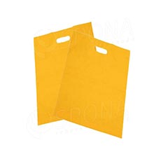 Igelitová taška LDPE, 20 x 30 + 5 žltá