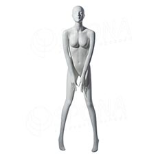 Figurína dámska TINA 305, abstraktná matná biela
