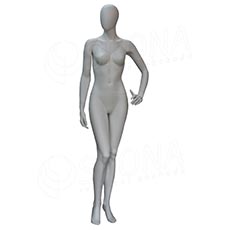 Figurína dámska FLASH na fotenie, matná biela