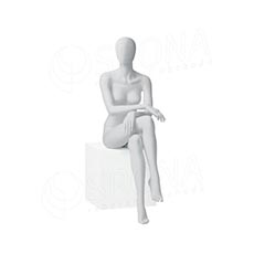 Figurína dámska CITY 06, matná biela