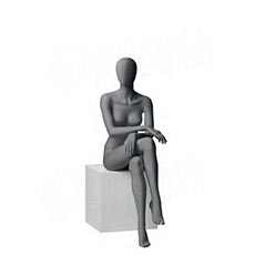 Figurína dámska CITY 06, matná šedá