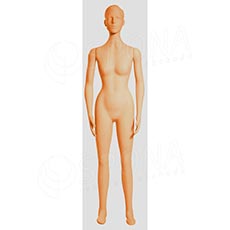 Figurína dámska FLEXIBLE, prelis, telová, plast