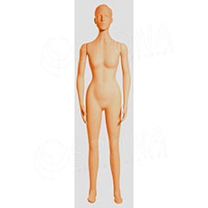 Figurína dámska FLEXIBLE, prelis, telová, plast