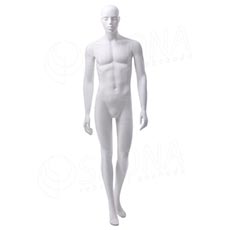 Figurína pánska JAY 303, matná biela
