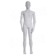 Figurína pánska FLEXIBLE, prelis, biela, plast