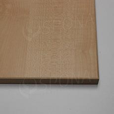 Polica MDF 663 x 400 x 18 mm, 4 x ABS, javor